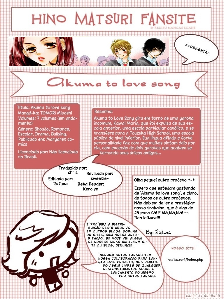 Akuma to Love Song-Volume 3 Chapter 15